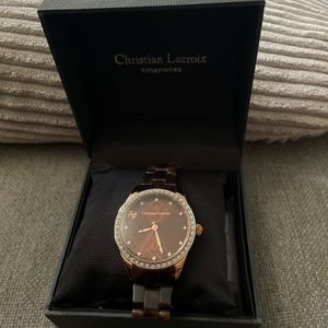 Woman’s Christian Lacroix Timepieces Swiss Made